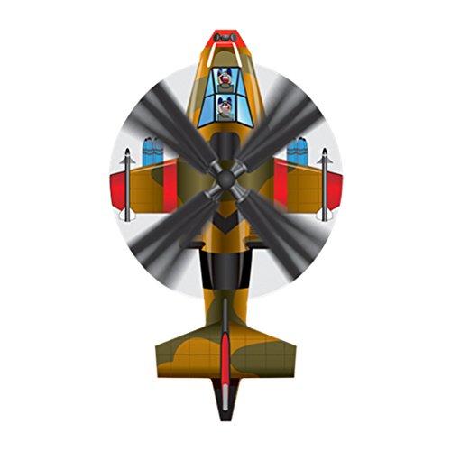 G&Z SkyMax 36 Inch Attack Copter Kite w/Handle & Line by X-Kites