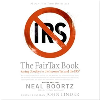 The Fair Tax Book Audiolibro Por Neal Boortz arte de portada