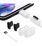 PortPlugs Aluminum Dust Plugs (2-Pack) - Compatible with iPhone 14-7, Plus, Max, Pro, iPad, Light...