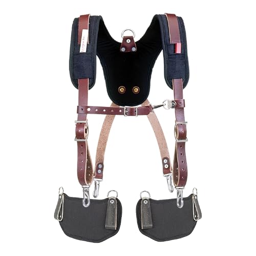 Occidental Leather Stronghold Comfort Package - Combines 5055 Stronghold Suspension System & 9008 Hip Buddies - Accepts Any Bag Up to 7.5” Wide - Made in USA