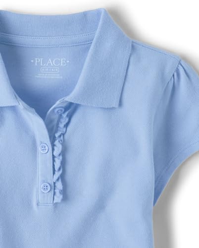 The Children's Place,Girls,Multipack Short Sleeve Pique Polos,Daybreak 3-Pack,X-Small2