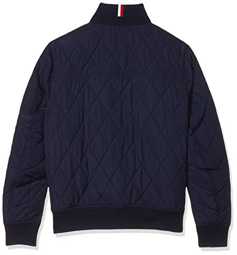 tommy hilfiger diamond quilted bomber jacket