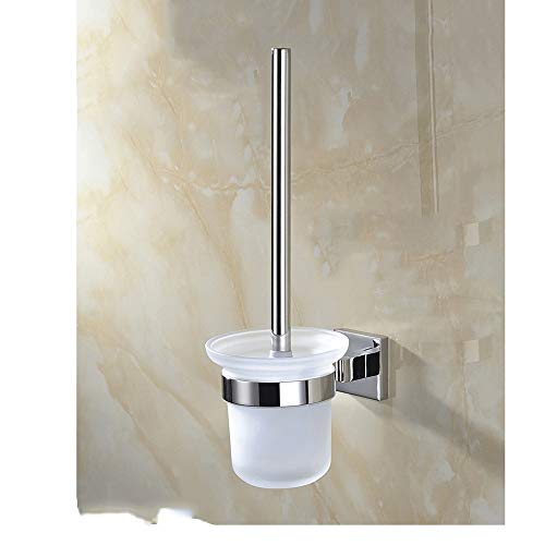 WDSOPK Toilet Brush and Holder, Toilet Bowl Brush for Bathroom, Toilet Cleaner, Odor Free, Bronze