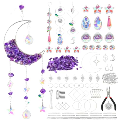 Kit Attrape-Soleil Lune DIY : Idée Cadeau Créative et Lumineuse
