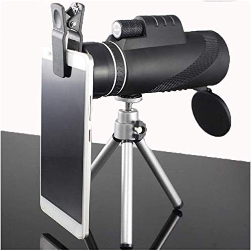 Gran telescopio de mano 40x60 caza transparente binoculares