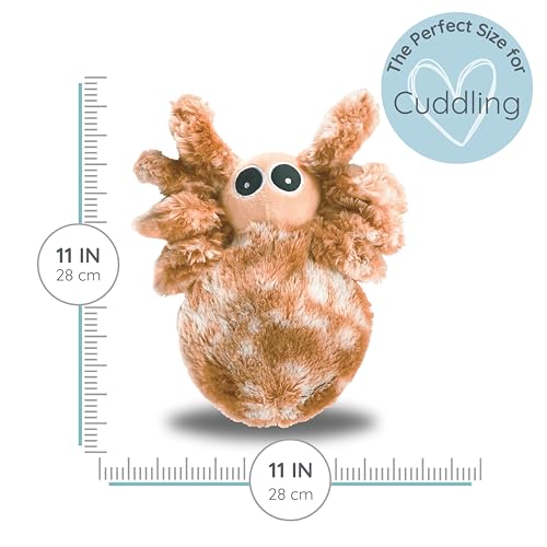 Image of Warm Pals - Spider - 1.5lbs - Cozy Microwavable Lavender Scented Plush Toys - Heated Stuffed Animal - Heatable Coolable Bedtime Comfort Plushie