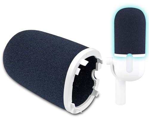 SOULWIT Microphones Pop Filter pour Elgato Wave Neo USB Condenser, Protecteur Microphone Mousse Couvre Pare-Brise