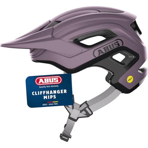 Casque de vélo pour les trails exigeants ABUS Cliffhanger MIPS violet M