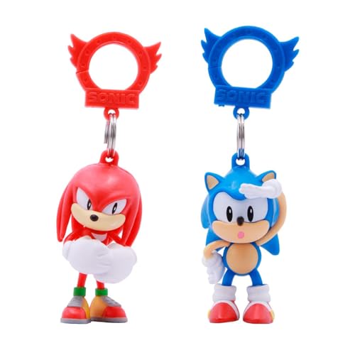 Just Toys LLC Ganchos de mochila Sonic the Hedgehog, Multi, P