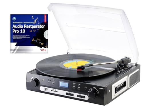 Q-sonic schallplatten- mC numériseur et audio-restaurateur pro 8