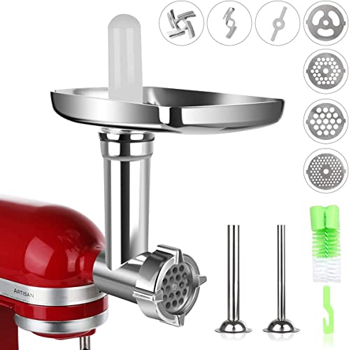 Kltchonald Meat Grinder Attachments For Kitchenaid Stand Mixers, Meat Grinder, Sausage Stuffer #TOP1