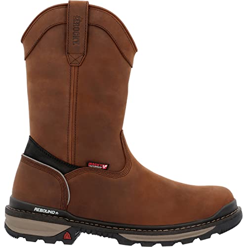 Image of ROCKY Rams Horn Waterproof Pull-On Work Boot