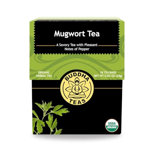 Buddha Teas Organic Mugwort 18 Tea Bags