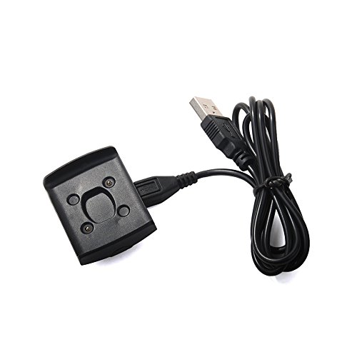 Kissmart USB Charging Dock Adapter Charger Cradle for Intel Basis Peak Fitness Sleep Tracker