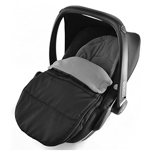 Universal Car Seat Footmuff to Fit Maxi COSI Cabrio Pebble Dolphin Grey