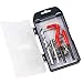 Highking Tool Thread Repair Kit, M10 x 1.0mm Thread Repair Insert Kit Compatible Hand Tool Set for Auto Repairing (M10X1.0)