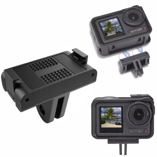 Image of Magnetic Quick Release Mount Adapter for DJI Action 5 Pro /Action 4 / Action 3 & osmo 360 - Snap-On Base to Action Camera Mount Converter, Secure Lock Design