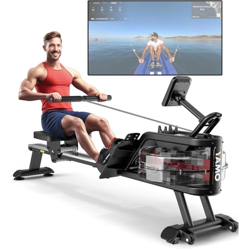 YAMO Rudergerät für Zuhause, 16L Wassertank Rudergerät mit...
