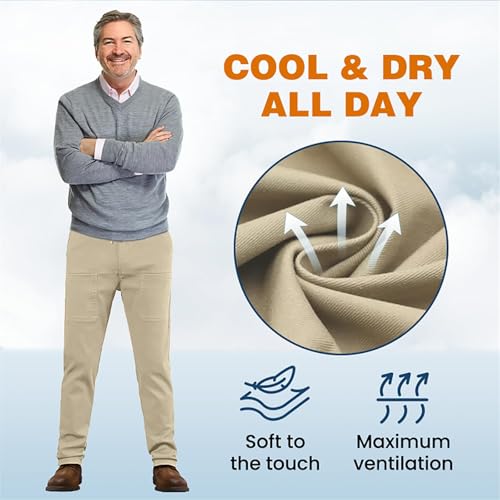 Mencomfy Cargo Pants, Men Comfy Multipants - High Stretch Multi-Pocket Durable Cargo Pants2