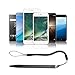 143 Stilo per Penna per Pittura Touch Screen con Corda Elastica per navigatore per Auto PDA POS e Altri dispositivi Touch Screen resistivi, Strumento Perfetto per Scrivere sullo Schermo(Nero)