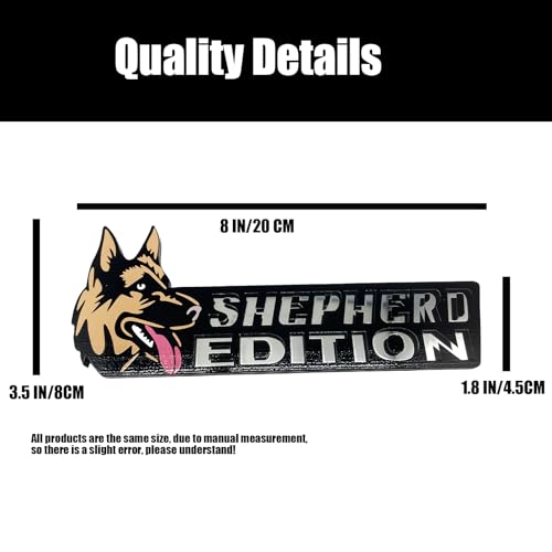 Image of Pitbull Dog Edition 3D Badge Laser Cutting Emblem, Automotive Decals Stickers for Truck, RV, Boat Exterior Decoration, Fun Animal Decor Car Accessories Gifts