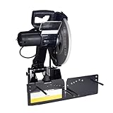 Cut-Off Saw - Heavy-Duty Cut-Off Tool with 14” Scalloped Saw Blade for Industrial and Hydraulic Hose Cutting - 4.5 HP, 115V 1-Phase, 20 Amp Circuit, 3500 RPM