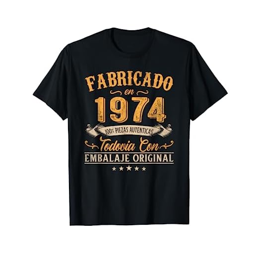Fabricado En 1974 Regalo Para Hombre 47 Años Cumpleaños Camiseta