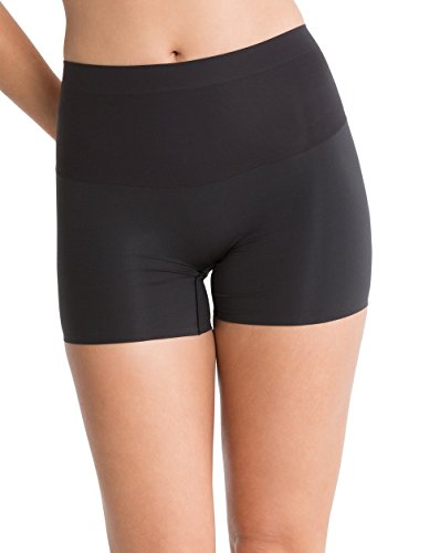 Spanx Women's Shape My Day Girlshorts Black Boy Shorts XL