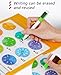 Magnetic Fraction Educational Puzzle for Kids, New Magnetic Fraction Tiles & Fraction Circles, Math Manipulatives Enhance Early Primary School Students Mathematical Skills(Hippo Style)