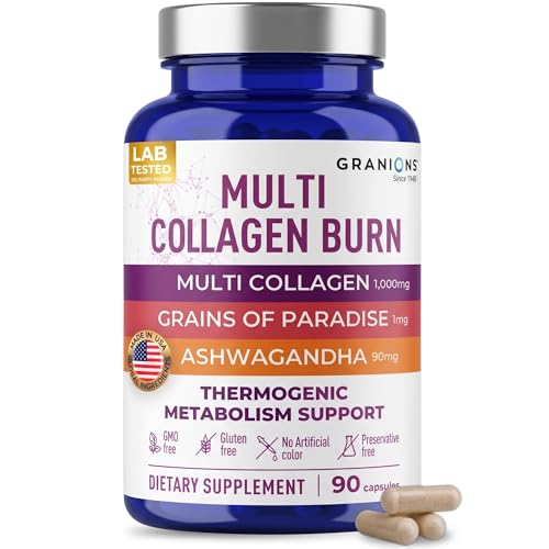 Granions Thermogenic Hydrolyzed Collagen Burn...