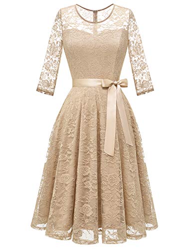 Dressystar Women’s Floral Lace Formal Wedding...