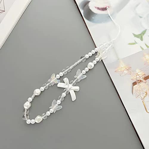 VICZON Lanière de Téléphone en Perles, Chaîne Anti-Perte de Téléphone, Cordon Telephone Portable, Bijoux de Telephone, Dragonne Telephone Portable – vue 5