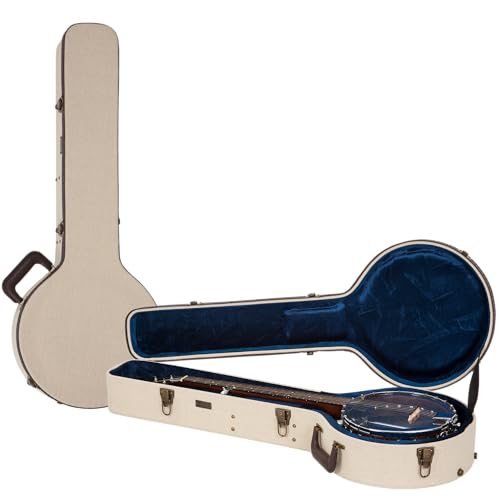 Gator Cases Journeyman Series Deluxe Wood Case for Banjos (GW-JM BANJO XL)