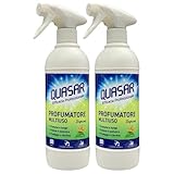 Quasar Spray PROFUMATORE MULTIUSO Profuma a Lungo, Pulisce e Spolvera, Protegge e Ravviva....