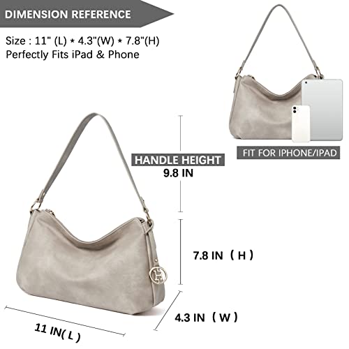 Image of BOSTANTEN Purses for Women Vegan Leather Shoulder Bag Designer Ladies Hobo Handbags Pocketbooks