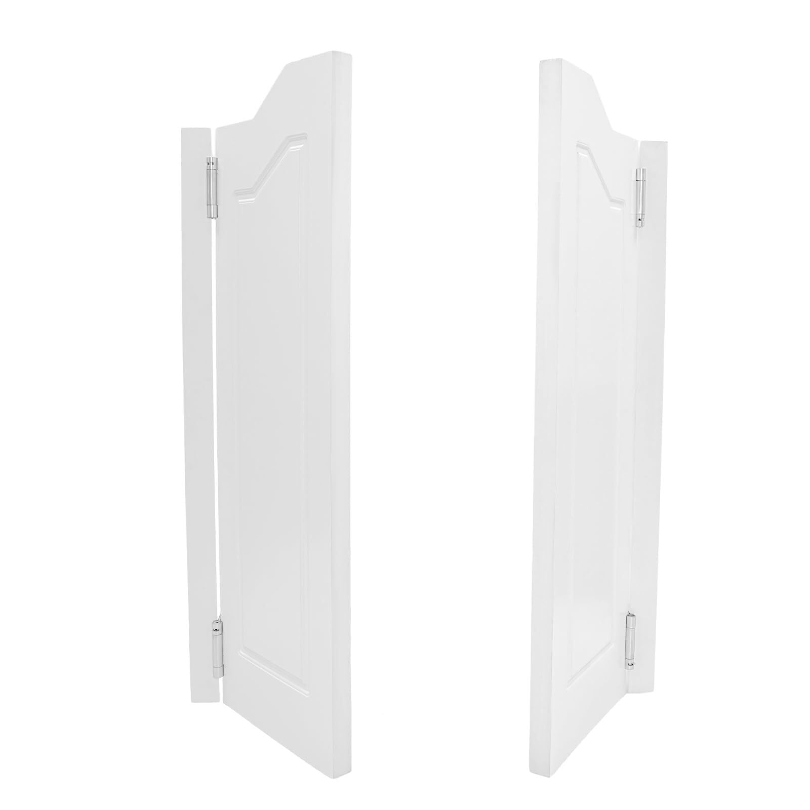 Porte battante pour café, porte intérieure en bois avec charnières métalliques pour bar, cuisine, escaliers et séparation d'entrée de chambre