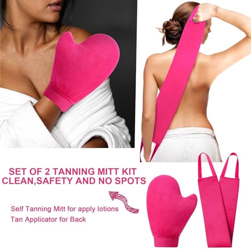 CeleCily Aplicador de Luva Autobronzeadora, Aplicador de Luva Autobronzeadora, Luvas de Bronzeamento