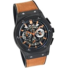 Techno Pave Mens Skeleton Dial Watch - 44mm Luxury Design, Adjustable Leather Strap, and Bold Hip-Hop Aesthetics