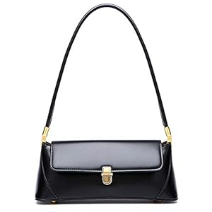 zhongningyifeng Kleine Clutch Umhängetasche für Damen Leder Mini Tote Handtasche Geldbörse mit Schnallenverschluss