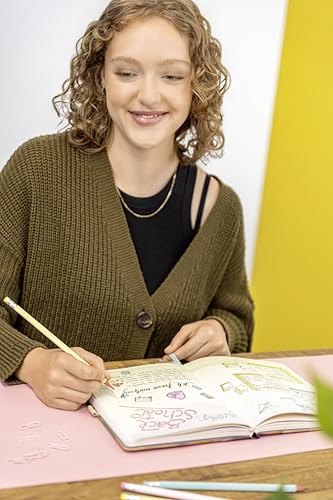 Carnet de notes bullet journal A5+ pointillé pour hand lettering et organisation Jolie