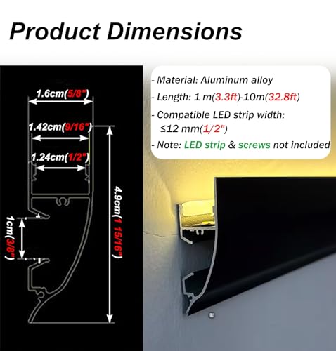 Accesorio de iluminación impermeable para evitar sombras duras en techos 3