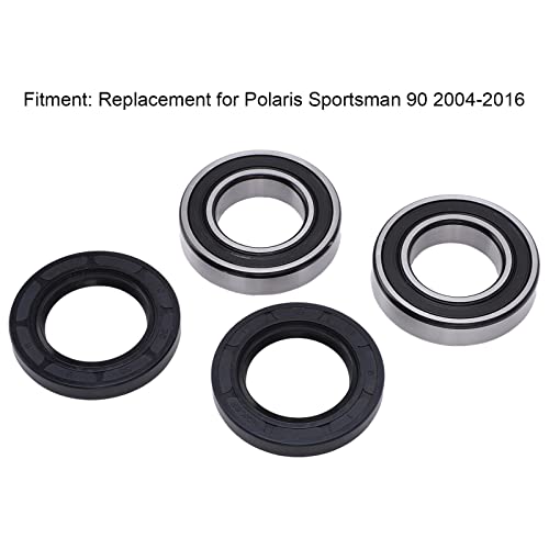 Aramox Kit de vedação de rolamento de rodas, kit de vedação de rolamentos de rolamentos de eixo de r