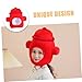 SEWOART Bucket Hat Rave Fire Hydrant Helmet Stuffed Headgear for Firefighter Hat Party