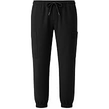 INGEAR Boys School Uniform Pants Soft Stretch Dress Pants with Elastic Waist Adjustable Drawstring Comfortable Kids Uniform