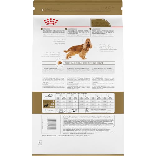 ROYAL CANIN Breed Health Nutrition Cocker Spaniel Adult Dry Dog Food, 6-Pound by Royal Canin