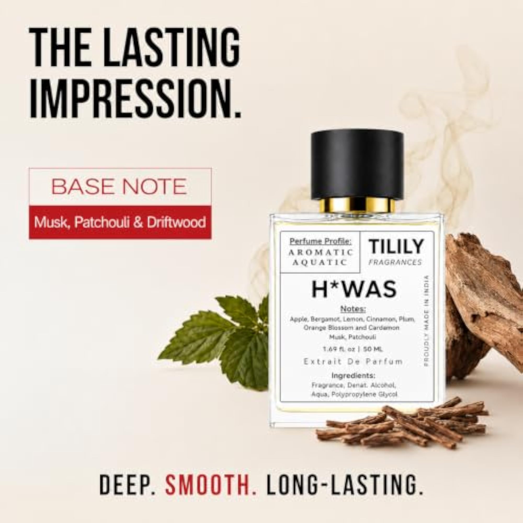 H*was Extrait De Parfum for Men, 50ml