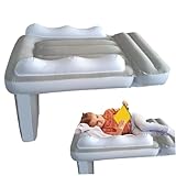 Reisen Essentiell: Kompakt und tragbar und unser aufblasbares Kleinkindbett ist ein Muss für Familien, die unterwegs sind..Egal, ob es sich um eine kurze Reise oder einen Langstreckenflug handelt, sicher, dass Ihr Kind mit diesem Flugzeugbett mit diesem Flugzeugkinder bequem ist..Das leichte und kompakte Design des Bettes erleichtert das Tragen und Aufbewahren und ermöglicht es Ihnen, Ihrem Kind einen komfortablen Ruhestand zu bieten..Flugzeugbett für Kleinkinder