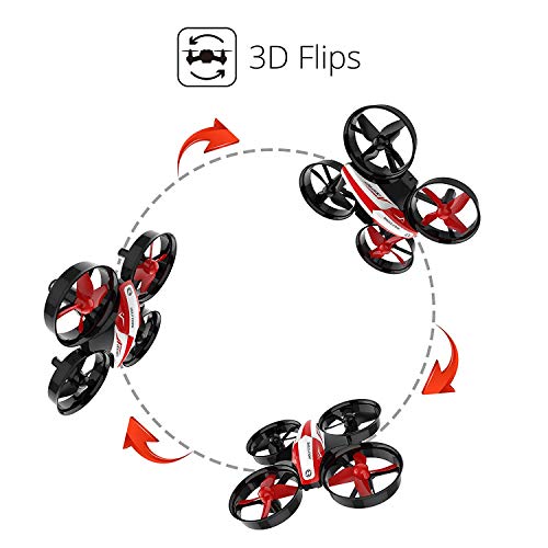 Holy Stone HS210 Mini Drone RC Nano Quadcopter Best Drone for Kid s and Beginners RC Helicopter Plane with Auto Hovering, 3D Flip, Headless Mode and Extra Batteries Toys for Boys and Girls