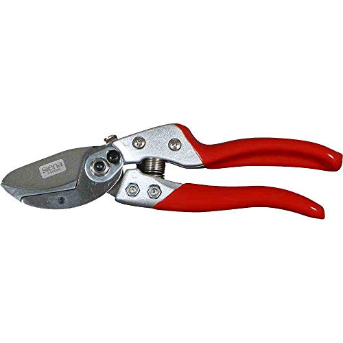 Preisvergleich Produktbild Siena Garden Premium Gartenschere, Silber / rot