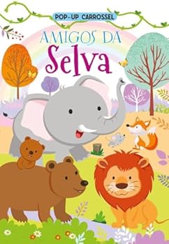 livro amigos da selva pop up carrossel brijbasi art press 0000